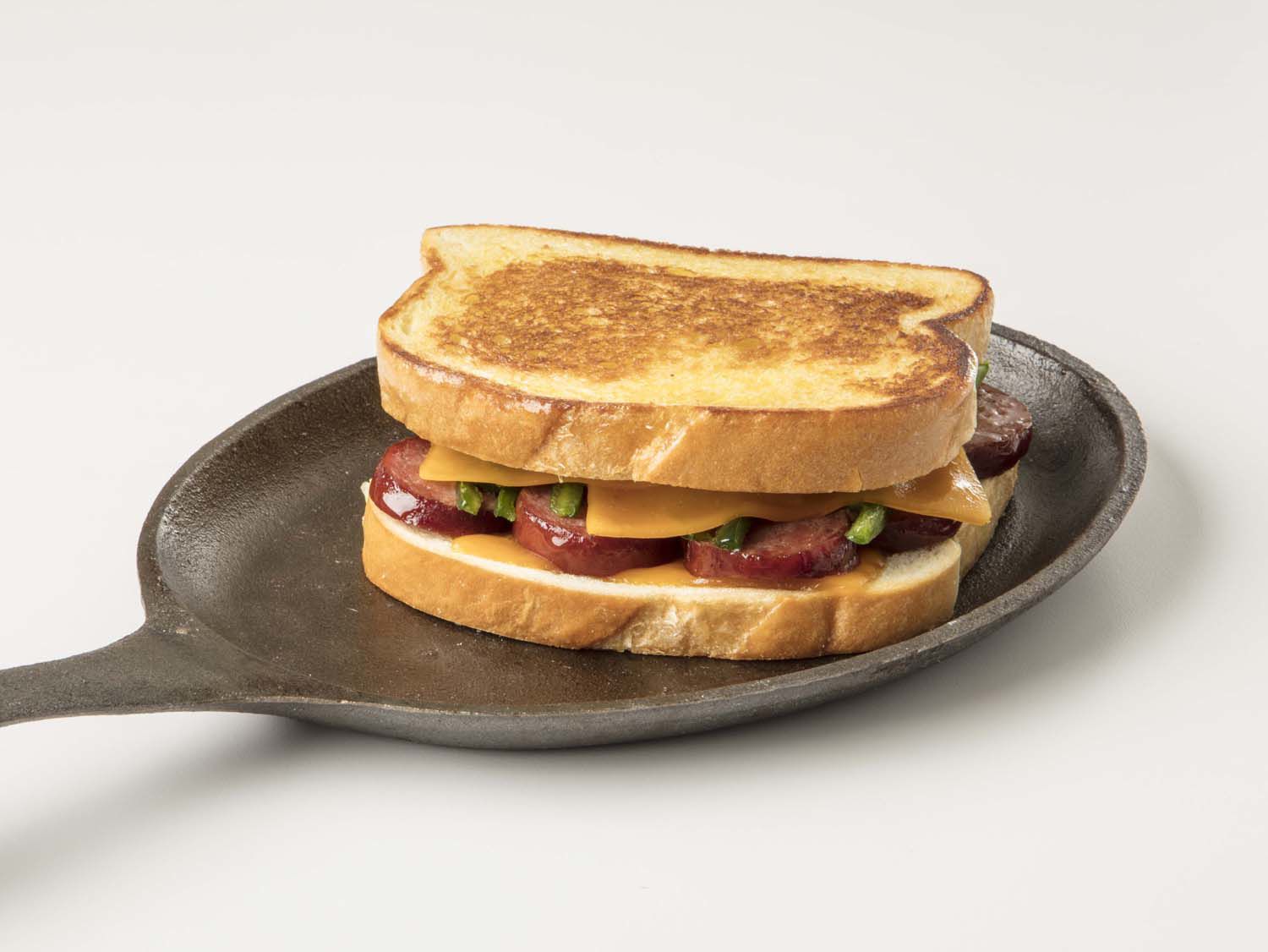 Kielbasa Grilled Cheese